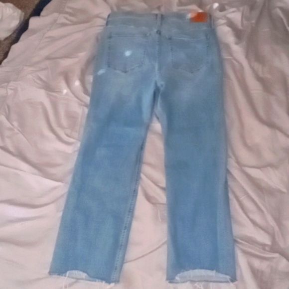 J. Crew Slim Demi Boot Cut distressed Jean - Picture 2 of 5